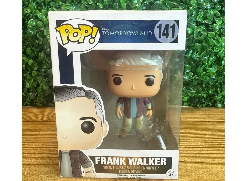 New Funko POP Disney: Tomorrowland - Frank Walker Action Figure 141 Great Gift